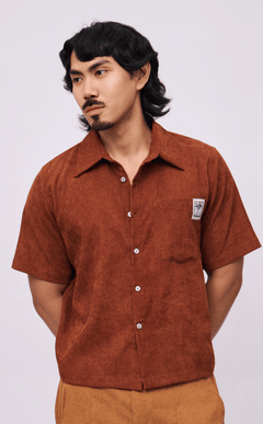 PINO TOP - CHOCOLATE CURDOROY