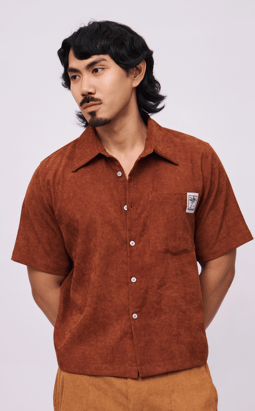 PINO TOP - CHOCOLATE CURDOROY
