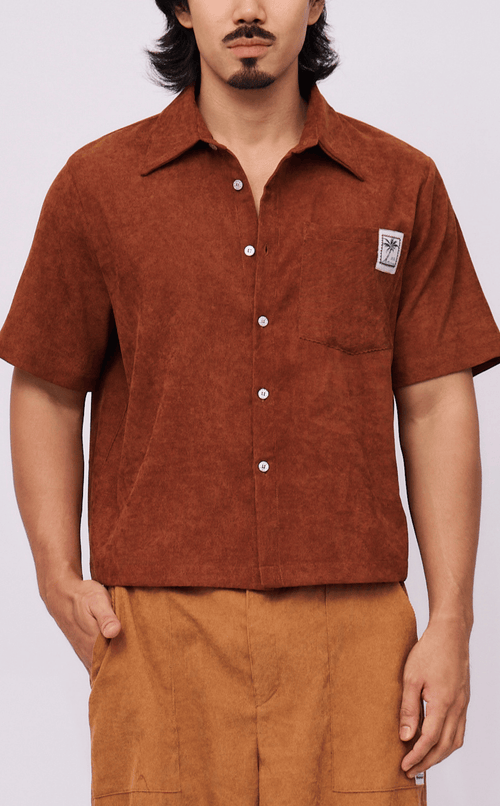 PINO TOP - CHOCOLATE CURDOROY