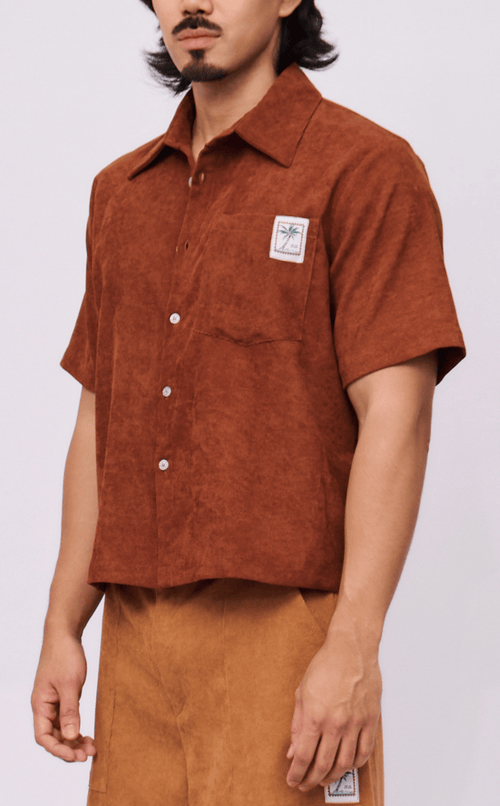 PINO TOP - CHOCOLATE CURDOROY