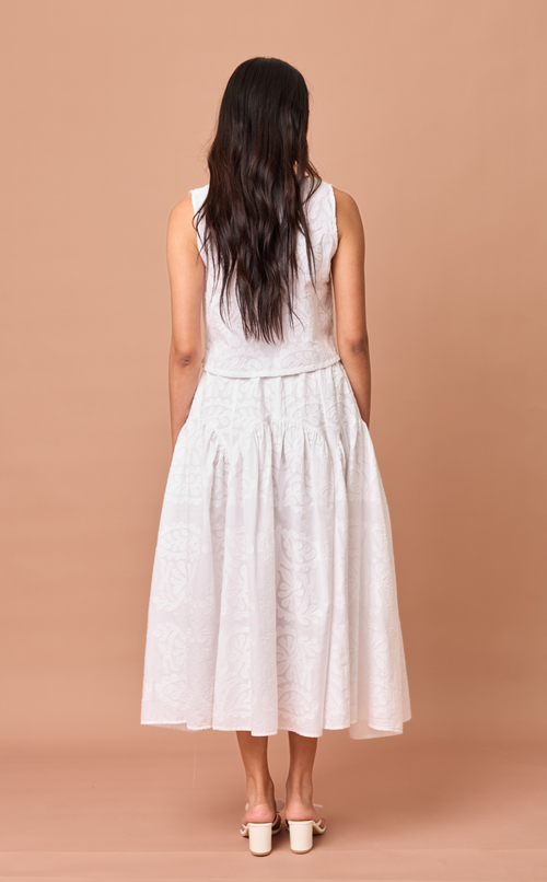 LIGAYA SET - WHITE LACE  (PRE-ORDER)