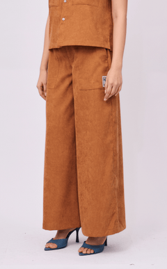 DUA PANTS - CARAMEL CURDOROY