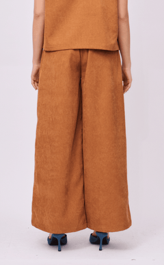DUA PANTS - CARAMEL CURDOROY