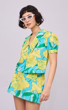 DANI TOP - RETRO FLORALS