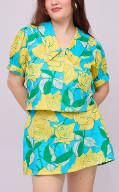 DANI TOP - RETRO FLORALS