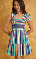 GUITA DRESS - OCEAN STRIPES (PRE ORDER 10 DAYS) Shop.TayoStudio