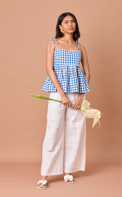 RANDY PANTS - WHITE LACE