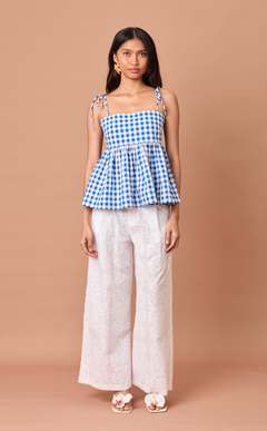 RANDY PANTS - WHITE LACE