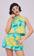 KAROL SKORT - RETRO FLORALS