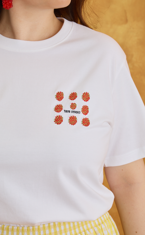 BOXY SHIRTS - FRUIT EMBRO Shop.TayoStudio