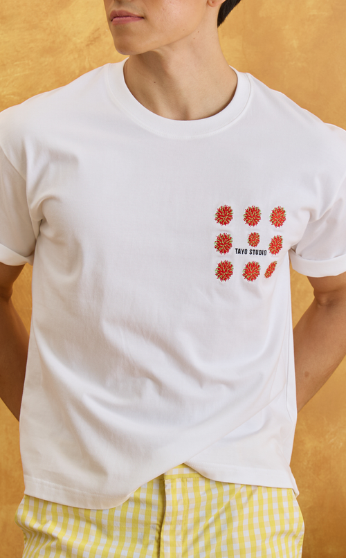 BOXY SHIRTS - FRUIT EMBRO Shop.TayoStudio