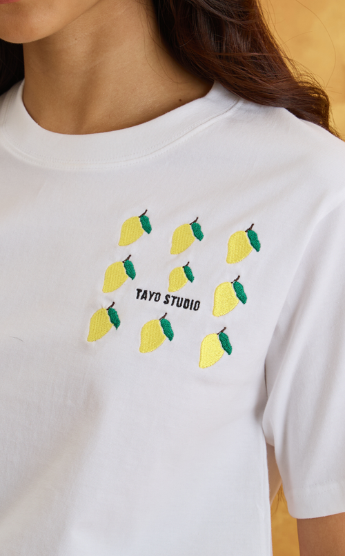 BOXY SHIRTS - FRUIT EMBRO Shop.TayoStudio