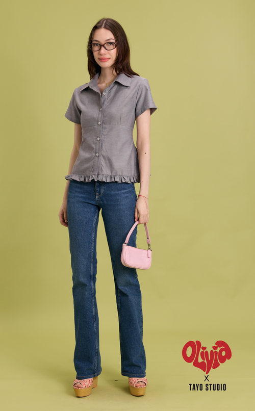 LIV TOP - GREY