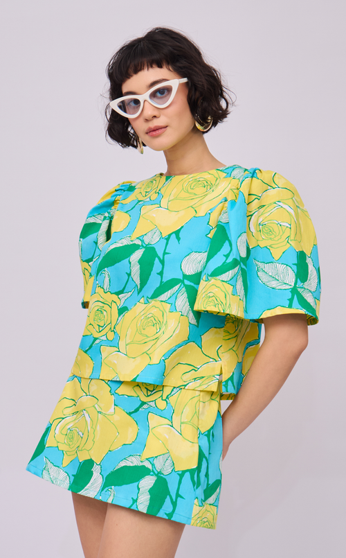 FILI TOP - RETRO FLORALS