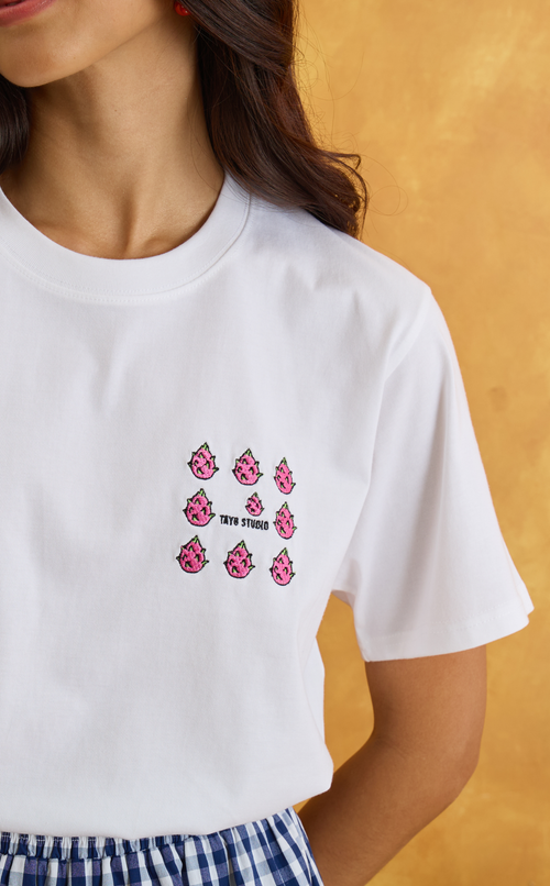 BOXY SHIRTS - FRUIT EMBRO Shop.TayoStudio