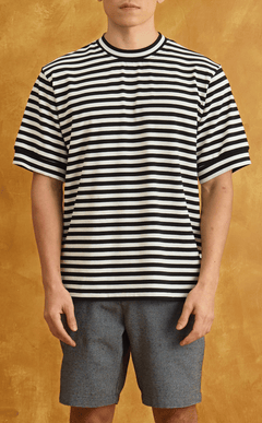 JOSE TEE - WHITE STRIPES