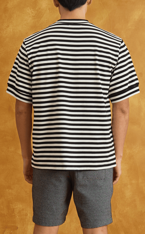 JOSE TEE - WHITE STRIPES