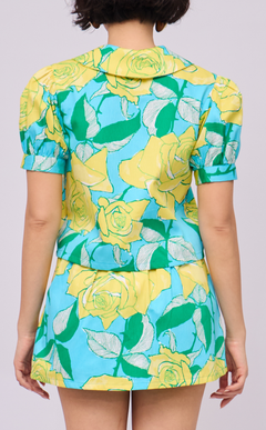 DANI TOP - RETRO FLORALS