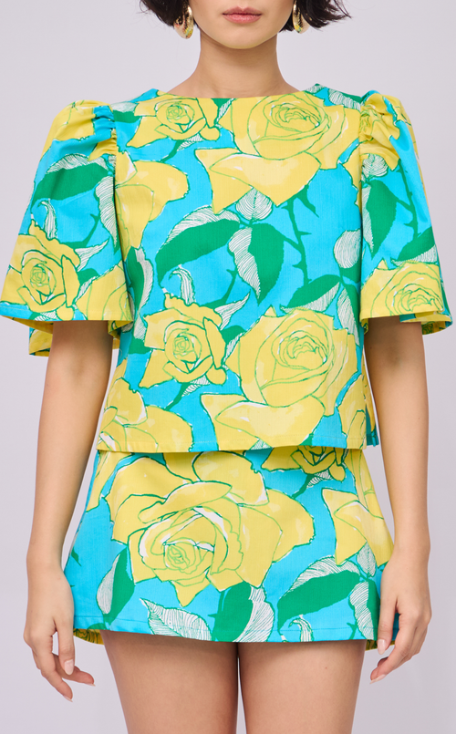 FILI TOP - RETRO FLORALS