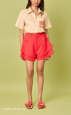 AZUL SHORTS - RED