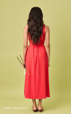 ALMA DRESS - RED