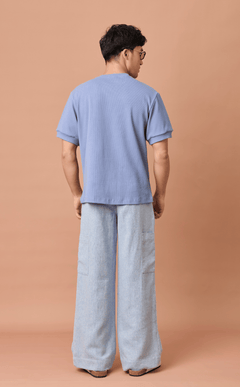 ALON PANTS -  CHEVRON TWEED