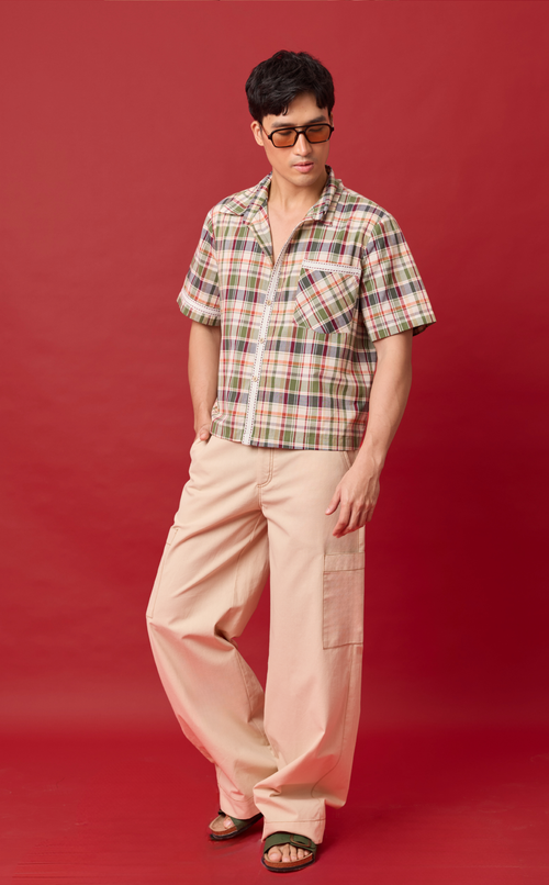 ALON PANTS -  BEIGE LINEN