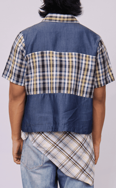 ANTON SHIRT - COMBI DENIM SAPIN-SAPIN