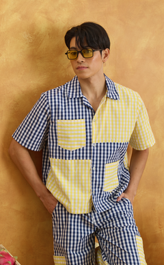 TONIO SHIRT - YELLOW GINGHAM Shop.TayoStudio