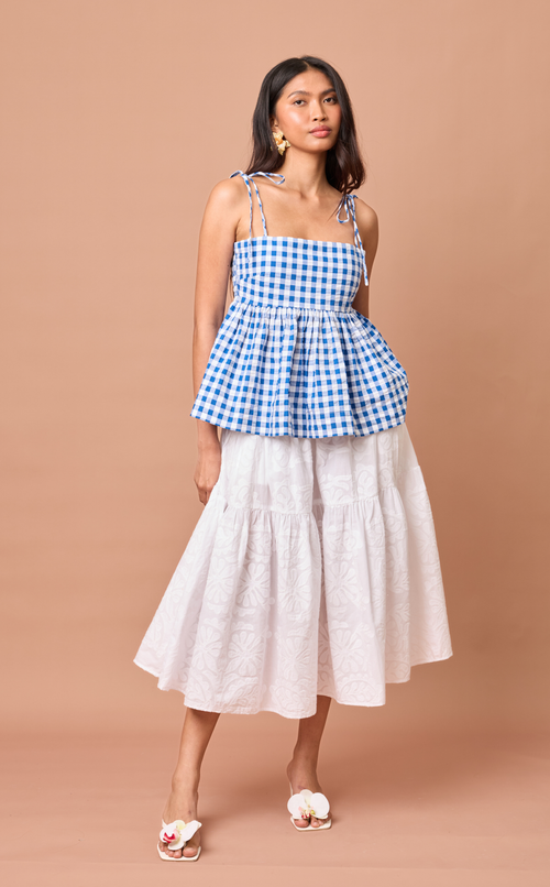 CARIÑOSA SKIRT - WHITE LACE