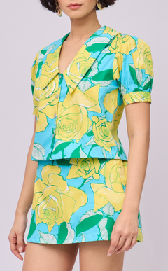 DANI TOP - RETRO FLORALS