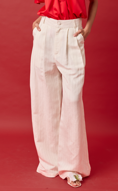 DATU PANTS - WHITE CHALK STRIPES