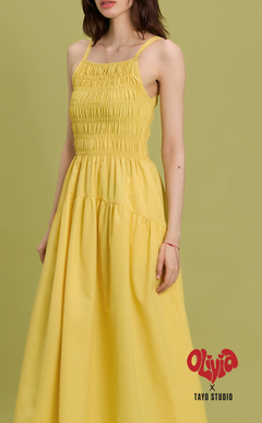 OLIVIA DRESS - BUTTER