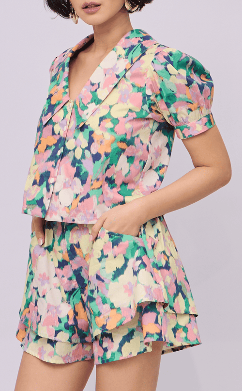 DANI TOP - PASTEL ABSTRACT