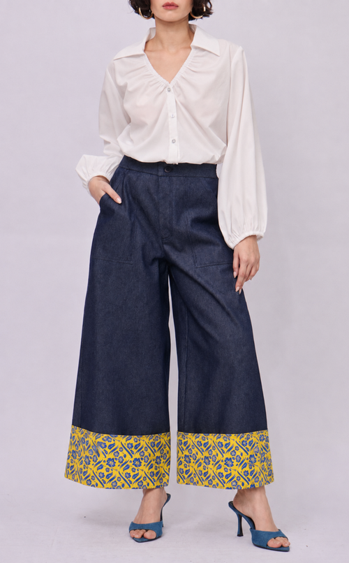 DARLA PANTS - DENIM