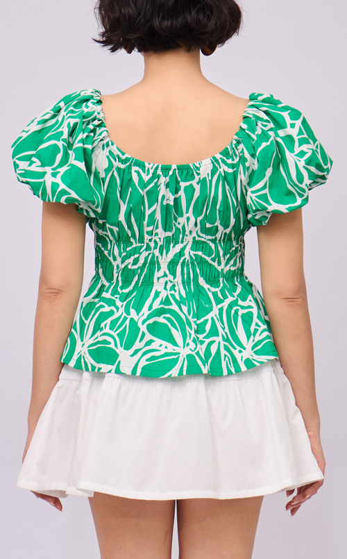 COSETTE SKORT - WHITE POPLIN