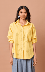 ESCOLTA TOP - YELLOW EYELET