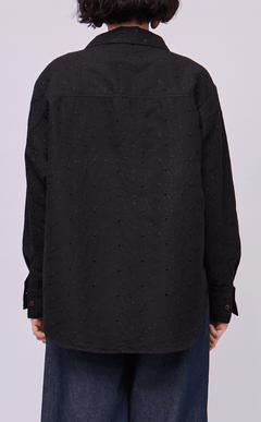 ESCOLTA TOP - BLACK EYELET