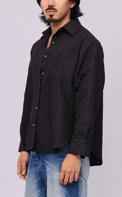 ESCOLTA TOP - BLACK EYELET