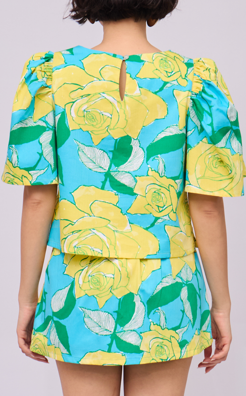 FILI TOP - RETRO FLORALS