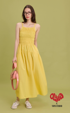 OLIVIA DRESS - BUTTER