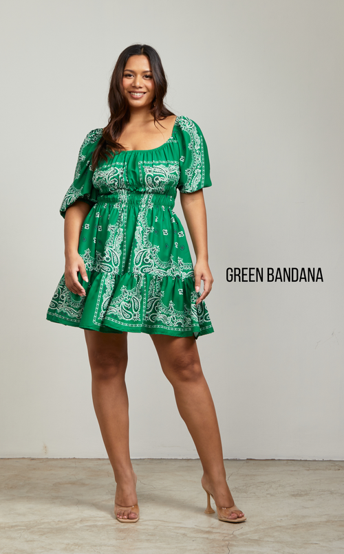 Fina Mini Dress - Printed