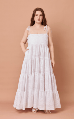 GABRIELA DRESS - WHITE LACE