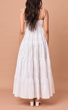 GABRIELA DRESS - WHITE LACE