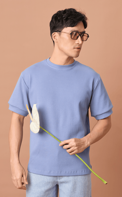 JOSE TEE - GUNPOWDER BLUE