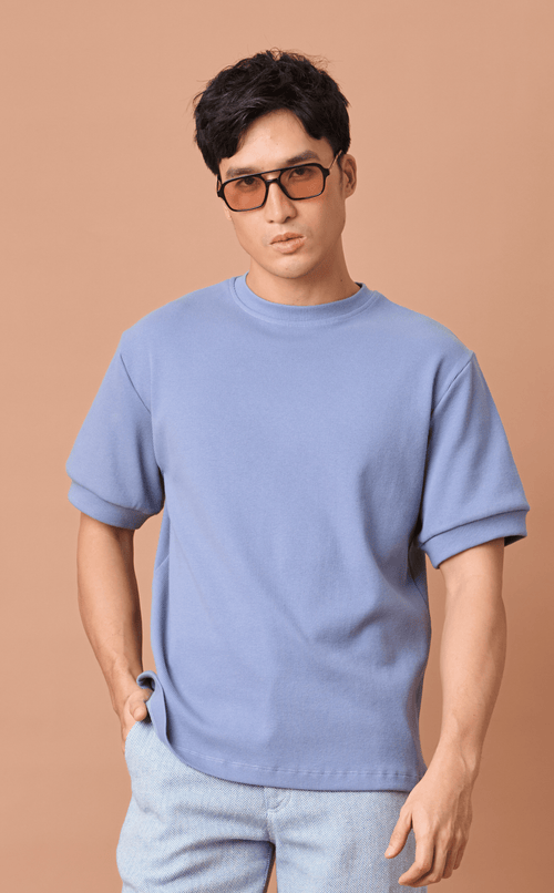JOSE TEE - GUNPOWDER BLUE