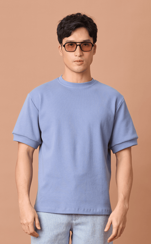 JOSE TEE - GUNPOWDER BLUE