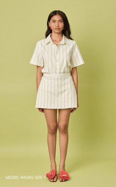 KAROL SKORT - NEON STRIPES