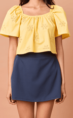 KAROL SKORT - NAVY BLUE