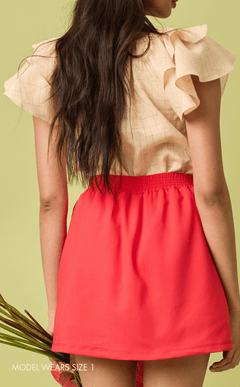 LUMEN TOP - MULTICOLOR GRID